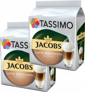 Kapsu?ki TASSIMO Jacobs Latte Macchiato Classico 2 x 8