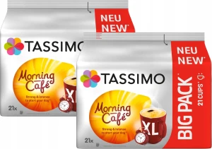 Kapsu?ki TASSIMO Jacobs Morning Cafe XL 2 x 21 szt