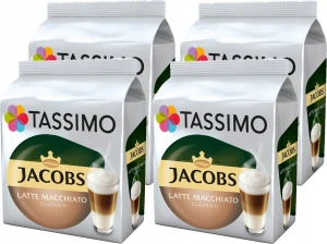 Kapsu?ki kawa TASSIMO Latte Macchiato Classico 4 x 16 sztuk