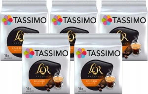Kapsu?ki TASSIMO Jacobs LOR Espresso Delizioso 5 x 16 sztuk