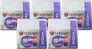 TASSIMO MILKA 5 x 8 kapsu?ek Hot Choco Drink
