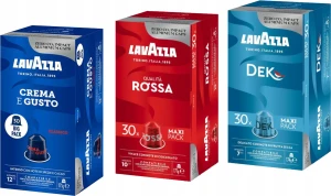 Kapsu?ki do Nespresso Lavazza Rossa Classico DEK Zestaw 3x30