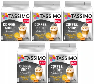 TASSIMO Jacobs Toffee Nut 5x8 Latte