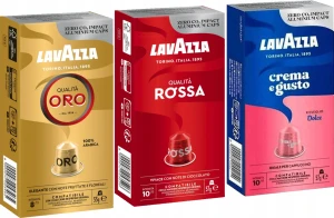 Kapsu?ki do Nespresso Lavazza Qualita Oro Rossa Dolce 3x10 Zestaw