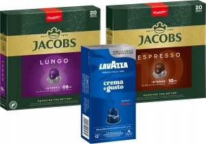 Kapsu?ki do Nespresso od Jacobs i Lavazza opcja 2 50 szt