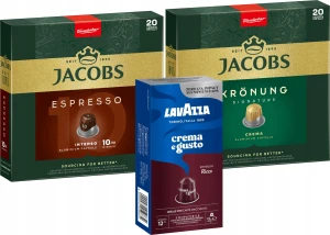Kapsu?ki do Nespresso od Jacobs i Lavazza opcja 3 50 szt