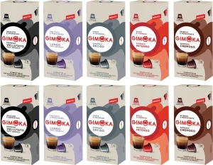 Kapsu?ki do Nespresso Gimoka Zestaw 10 x 10