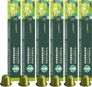 Kapsu?ki do Nespresso Starbucks Guatemala 6 x 10 sztuk