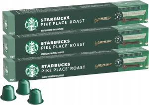 Kapsu?ki do Nespresso Starbucks Pike Place Lungo 3 x 10 kapsu?ek