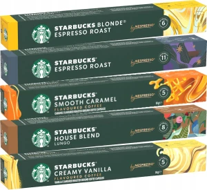 Kawa w Kapsu?kach do Nespresso Starbucks 10 kapsu?ek x5