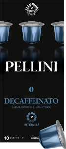 Kapsu?ki do Nespresso Pellini Decaffeinato 10 sztuk