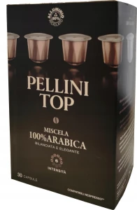 Kapsu?ki do Nespresso Pellini Top 100% Arabica 30 sztuk