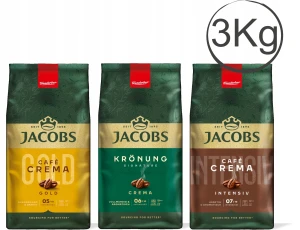 Kawa ziarnista Jacobs Zestaw 3 x 1 Kg